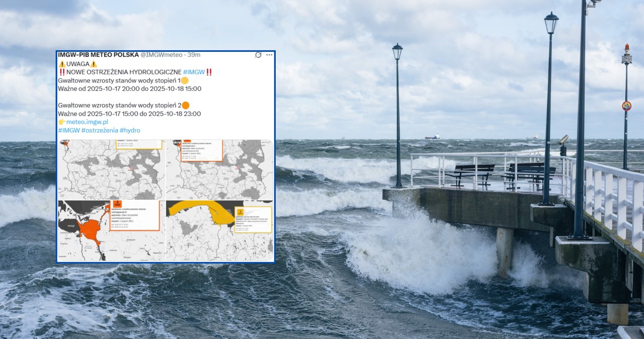 wiadomości,aktualności,Interia Wieczorem w tych miejscach może być niebezpiecznie. Synoptycy wydali odpowiedni komunikat