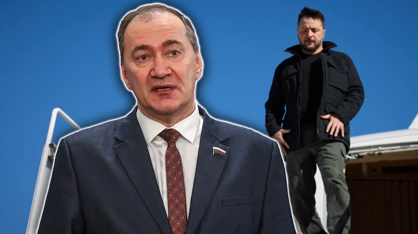 "Zyskał status żebraka". Rosyjski polityk kpi z wizyty Zełenskiego w USA