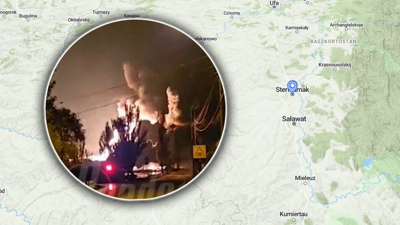 Wybuch w rosyjskiej fabryce. Produkowano tam broń i amunicję