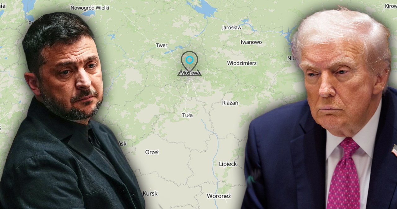 Ukraińcy przywieźli Trumpowi specjalne mapy. Media opisują, co na nich było