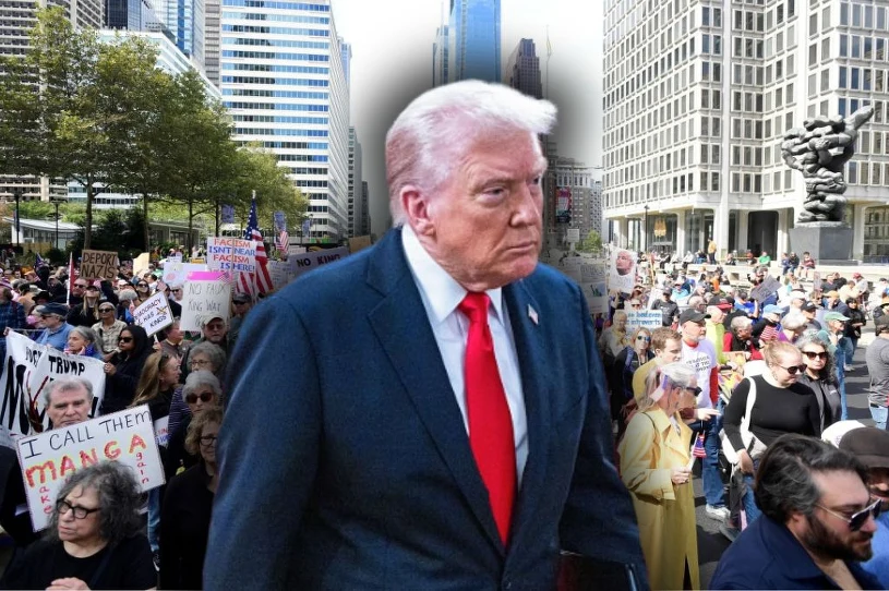 Tłumy ludzi na ulicach w USA. Demonstranci wściekli na Donalda Trumpa