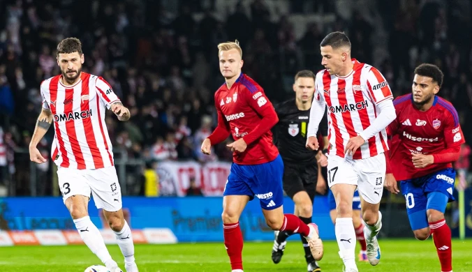 17:4 w Ekstraklasie, wicemistrz Polski bezradny. Cracovia wraca na pdoium