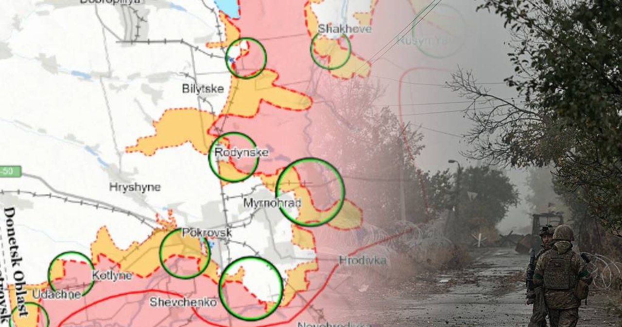 Atakują coraz mocniej. Rosjanie napierają w regionie, ważą się losy Pokrowska wiadomości,aktualności,Interia Atakują coraz mocniej. Rosjanie napierają w regionie, ważą się losy Pokrowska
