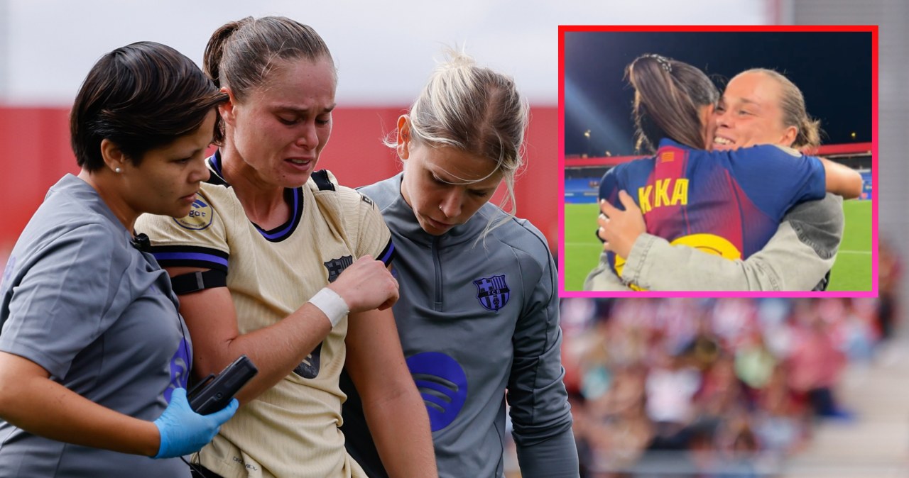 wiadomości,aktualności,Interia Dramat Pajor, nie mogła pomóc Barcelonie. Koleżanka zaskoczyła, zaraz ruszyła do Polki