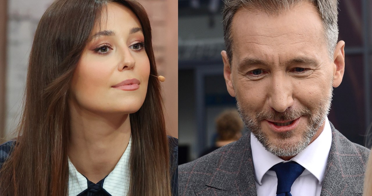 Kraśko wystąpił z piękną koleżanką. Na wizji pozwoliła sobie na odważne komplementy