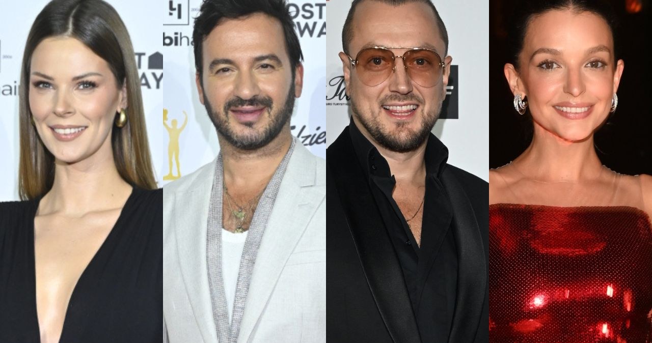 Tłum gwiazd na gali Telekamer. Posągowa Tomaszewska, ponętna Dębska i odważne Krawczyńskie