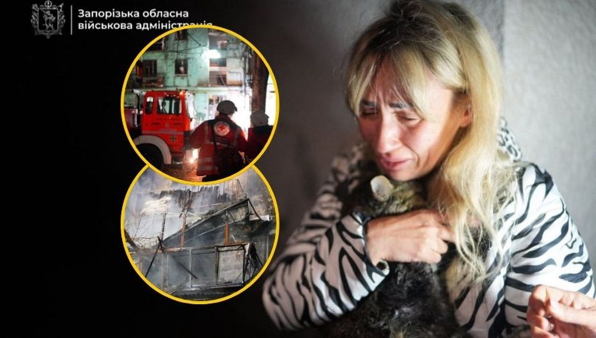 Eksplozje wstrząsnęły Kijowem i Zaporożem. Są ofiary, nie ma prądu