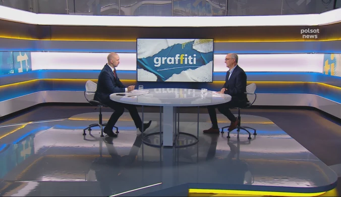 "Graffiti". Czarzasty o "scenariuszu Sarkozy'ego" w Polsce