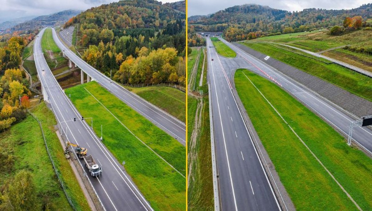 To najpiękniejsza droga ekspresowa w Polsce. Zobacz zachwycające widoki