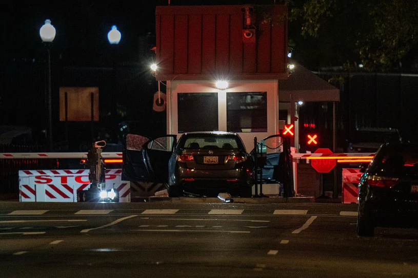 Trump był w Białym Domu, nagle doszło do incydentu. Mężczyzna zatrzymany