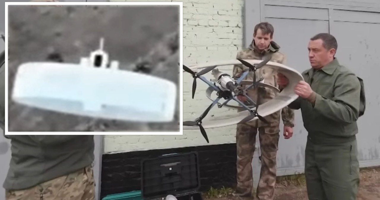 Ptak? Samolot? A może UFO? Nie, to nowy rosyjski dron