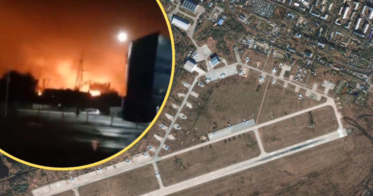 Seria eksplozji w Rosji. Ukraina przypuściła atak, płonie rafineria