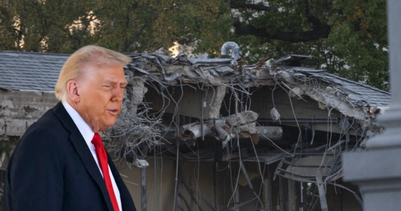 Trump mógł pójść o krok dalej. Szczere wyznanie prezydent USA w sprawie sali balowej przy Białym Domu wiadomości,aktualności,Interia Trump mógł pójść o krok dalej. Szczere wyznanie prezydent USA w sprawie sali balowej przy Białym Domu