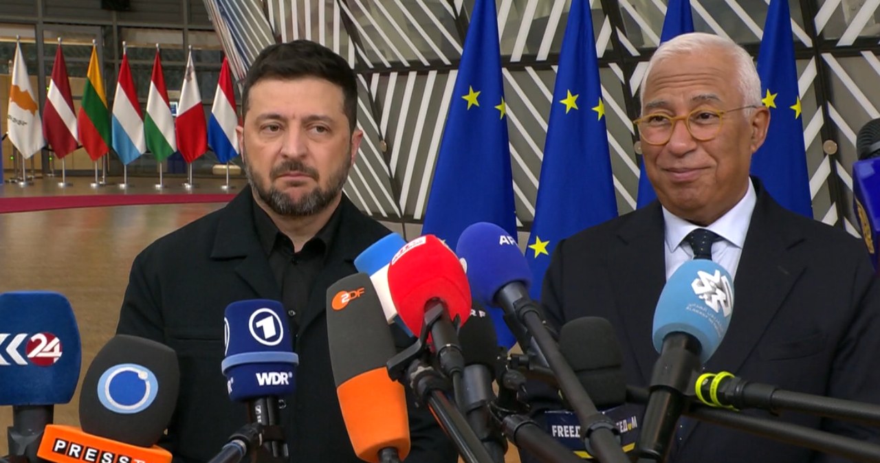 Zełenski negocjuje w Brukseli. "Nie zgodzimy się na ustępstwa terytorialne"