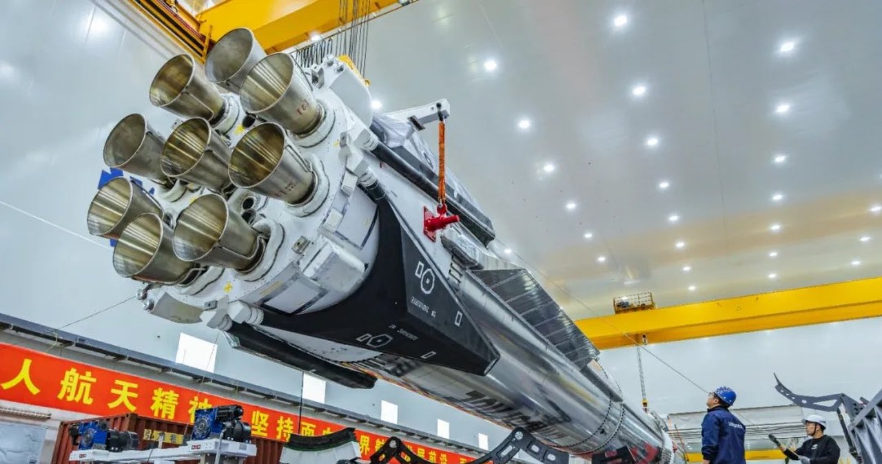 Chiny szykują rakietę jak Falcon 9 firmy SpaceX. istotny test