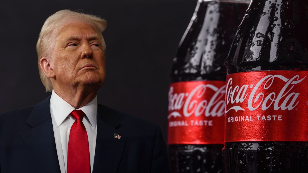 Donald Trump ogłasza sukces. Coca-Cola zmieniła skład