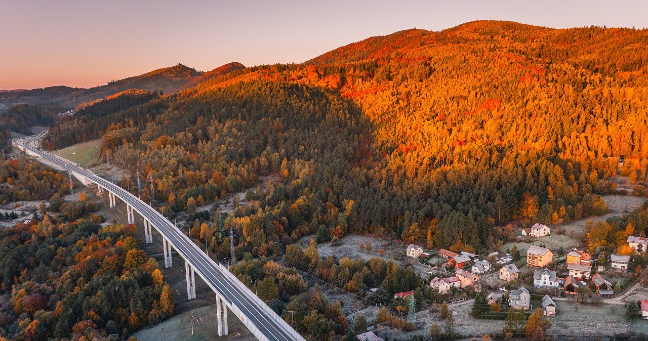 2 tunele i 5 estakad. Nowa droga S1 w Beskidach to techniczny majstersztyk