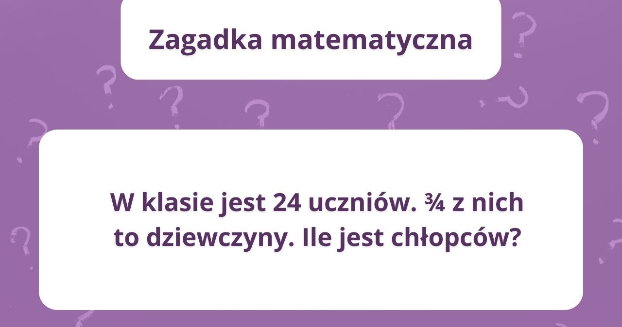 Test dla elastycznych umysłów. Rozwiążesz w 10 sekund?
