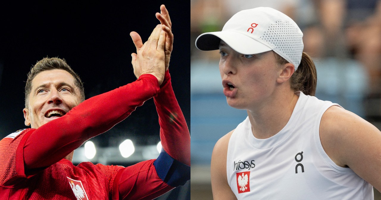 Lewandowski daleko przed Sabalenką i Yamalem. A Świątek? Jednak zaskoczenie