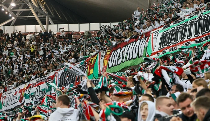 Oto co w 30. minucie zrobili kibice Legii. Już poszło w świat