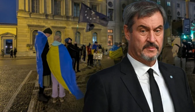 Młodzi Ukraińcy zalewają Niemcy. Bawarski premier mówi "dość"