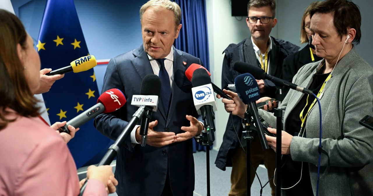 Donald Tusk o celu klimatycznym na 2040 r.  wiadomości,aktualności,Interia Donald Tusk o celu klimatycznym na 2040 r.