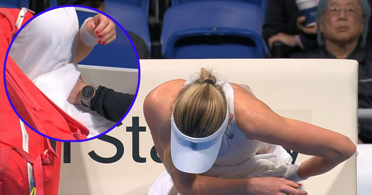 Dramat tuż po meczu Rybakiny. Ból, kontuzja i zwrot. Przed lotem na WTA Finals