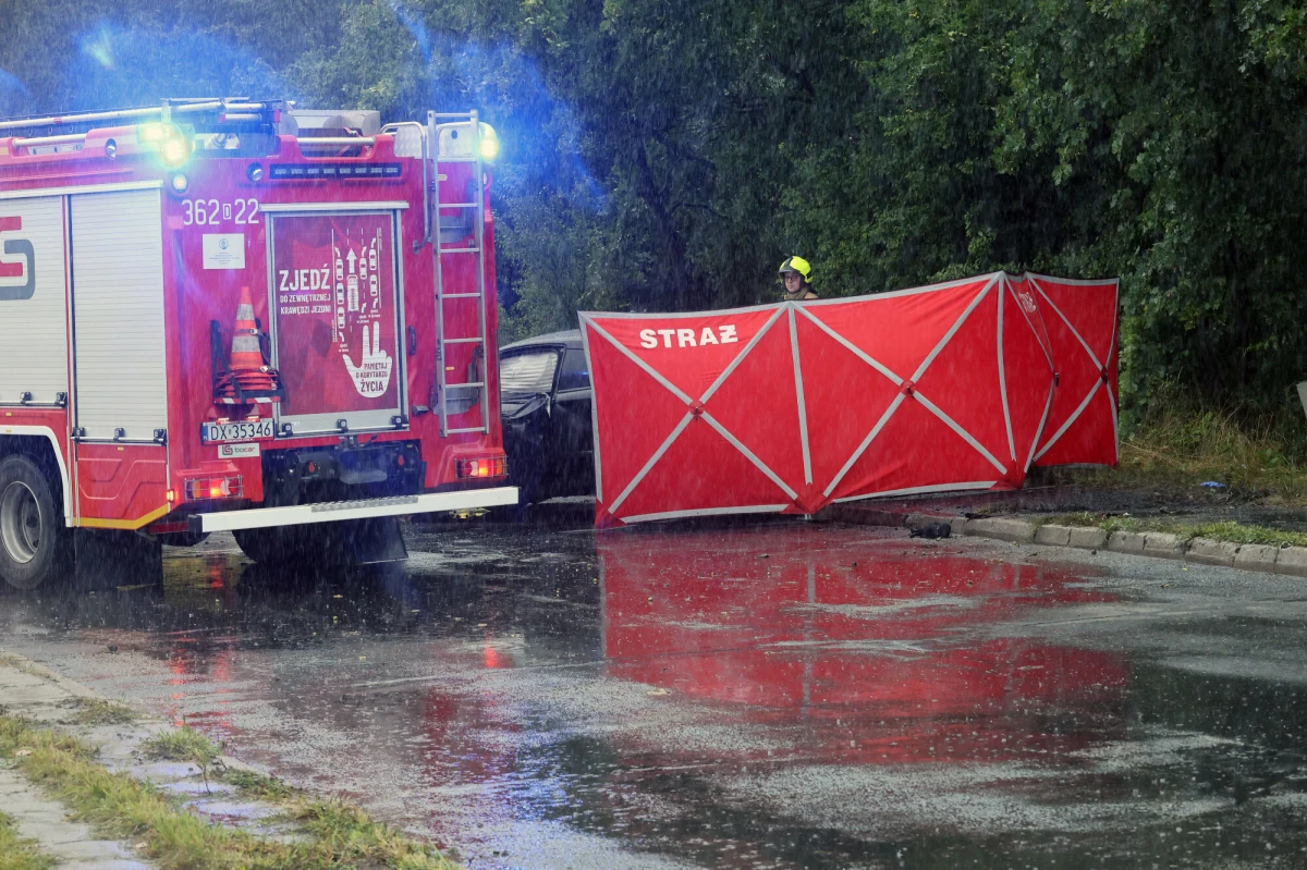 Do tragicznego wypadku doszło w piątek nad ranem na tak zwanej starej trasie S7 w Tarczynie (powiat piaseczyński). Na jezdni w kierunku Warszawy znaleziono ciało mężczyzny. Ze wstępnych ustaleń wynika, że pieszy został śmiertelnie potrącony przez samochód. Kierowca uciekł z miejsca zdarzenia. Policja apeluje do świadków o pomoc w wyjaśnieniu okoliczności makabrycznego zdarzenia. 