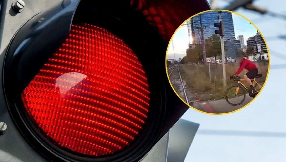 "Rowerzysto, światła są także dla ciebie!" - tę informację, choć powinna być oczywista, opublikowały Tramwaje Warszawskie w piątek. To pokłosie wypadku, który mógł się skończyć tragedią. Rowerzysta zignorował czerwone światło i - nawet przez sekundę nie patrząc na tory - przejechał przez pasy, zderzając się z tramwajem. Przedsiębiorstwo zamieściło ku przestrodze wideo z tego zdarzenia.