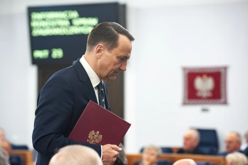 Sikorski oburzony słowami Kaczyńskiego. "Brednie"