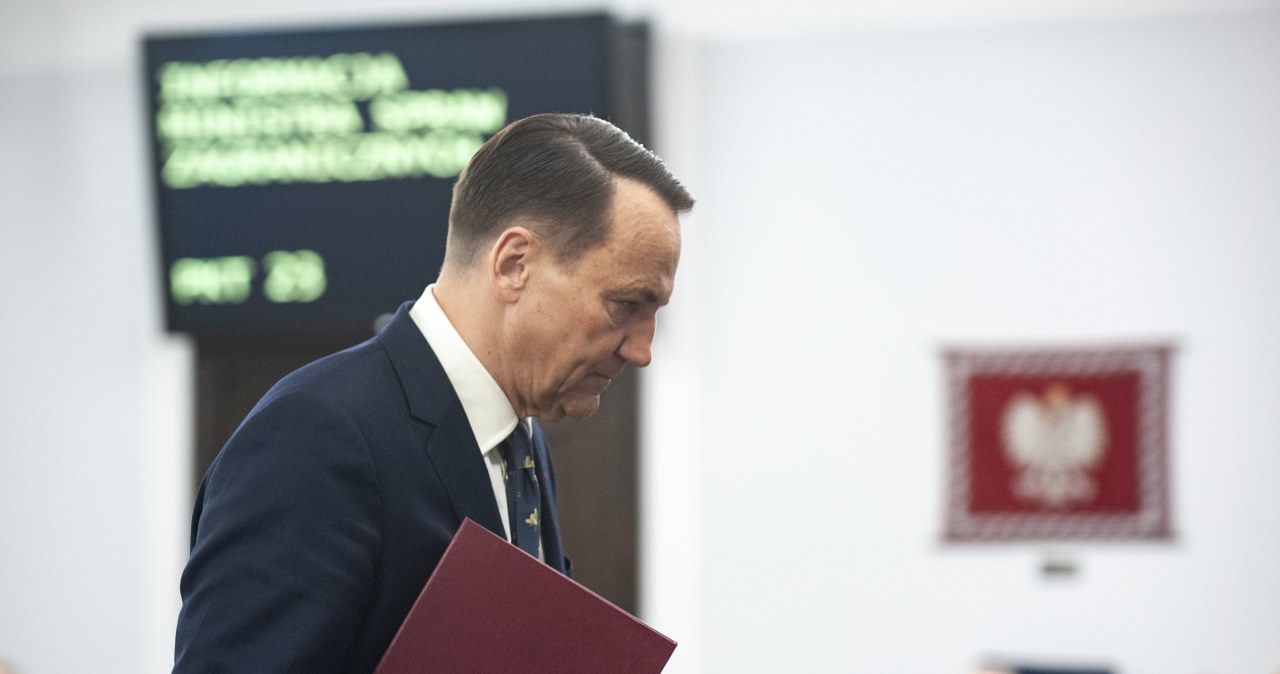 Sikorski oburzony słowami Kaczyńskiego. "Brednie"