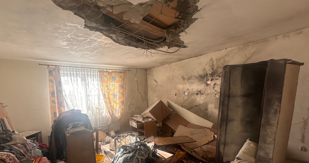 wiadomości,aktualności,Interia Miesiąc temu w ich dom trafiła rakieta. 