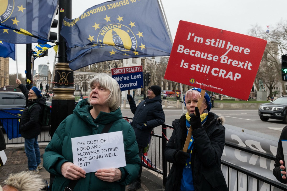 Brytyjczycy żałują brexitu. Obywatele wskazali, kto jest winny "katastrofy"