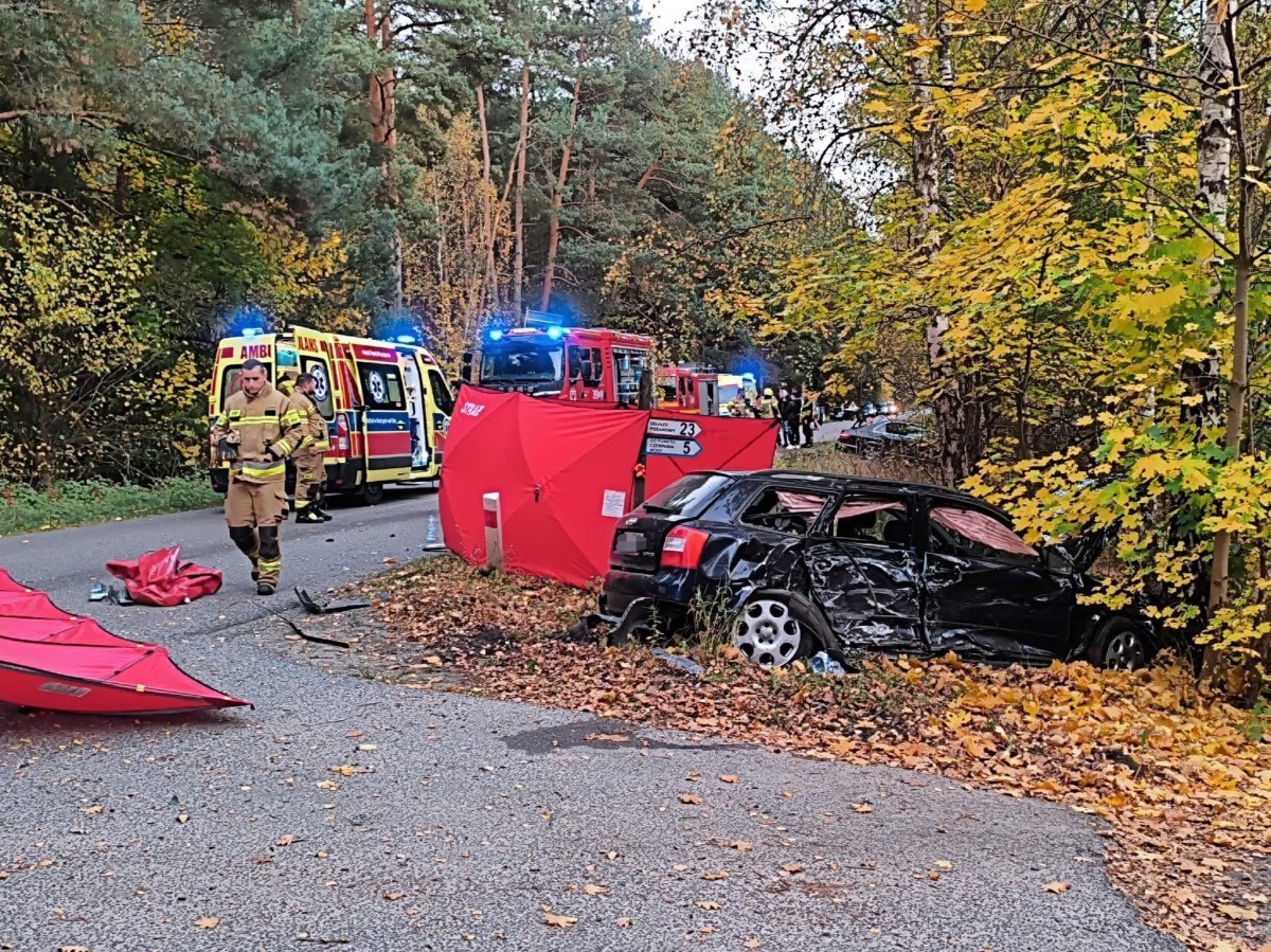 Czarny weekend na drogach. W Lubuskiem zginęła kobieta