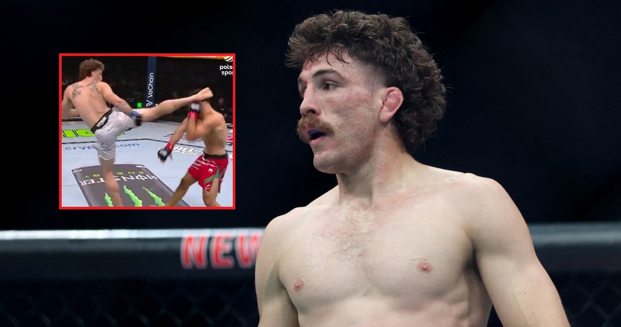 Brutalny nokaut w UFC, kibice zadrżeli. Do oktagonu musiały wkroczyć służby