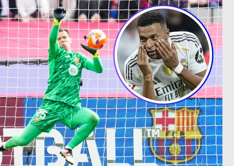 Szczęsny gorszy w pojedynku bramkarzy. Triumf Mbappe. Pierwsze takie El Clasico