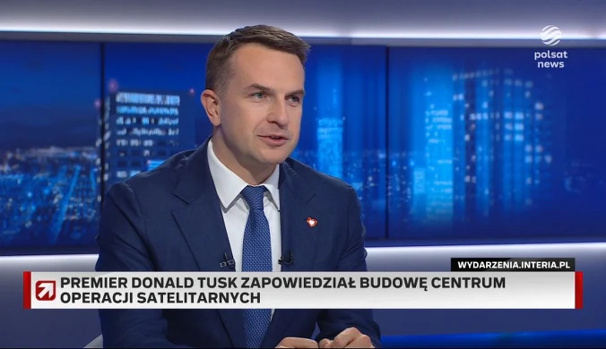 "Gość Wydarzeń": Adam Szłapka o Centrum Operacji Satelitarnych