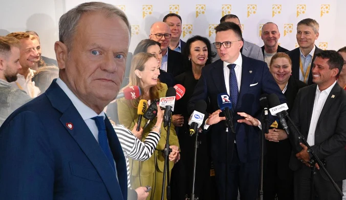 Rozłam w koalicji? Polska 2050 reaguje na apel Tuska