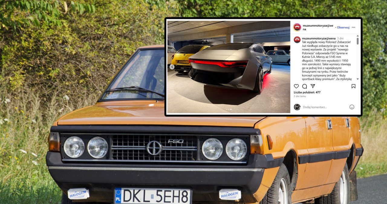 Nowy Polonez to duży sportback klasy premium. Wkrótce trafi na wystawę wiadomości,aktualności,Interia Nowy Polonez to duży sportback klasy premium. Wkrótce trafi na wystawę