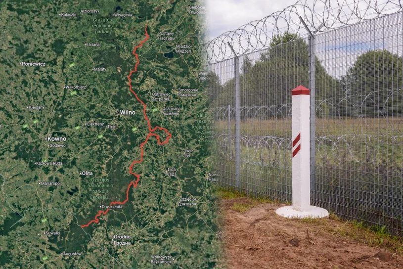 Litwa zamyka przejścia graniczne z Białorusią. "Atak hybrydowy"