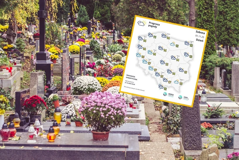 Słońce czy deszcz? Jaka będzie pogoda na Wszystkich Świętych?