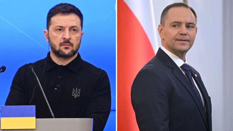Sondaż: Relacje Nawrockiego z Zełenskim . Sceptycyzm wśród Polaków