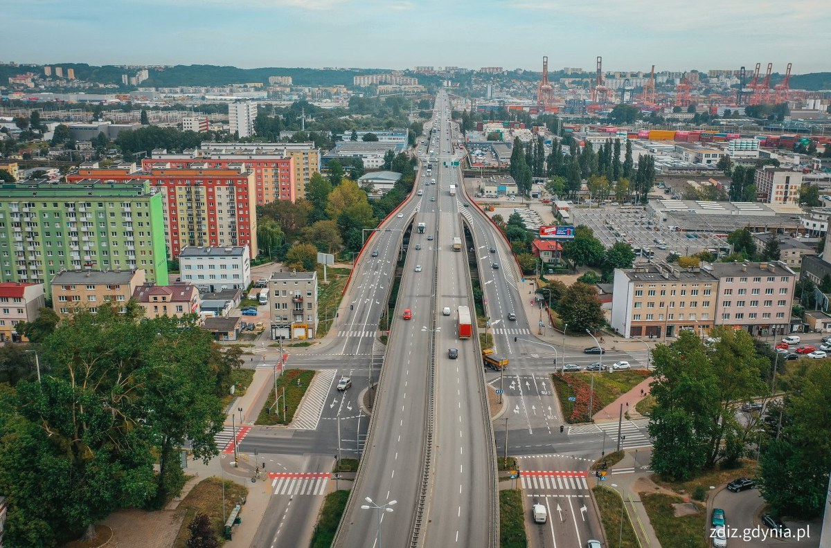 Gdynia przygotowuje się do modernizacji Estakady Kwiatkowskiego i budowy Drogi Czerwonej