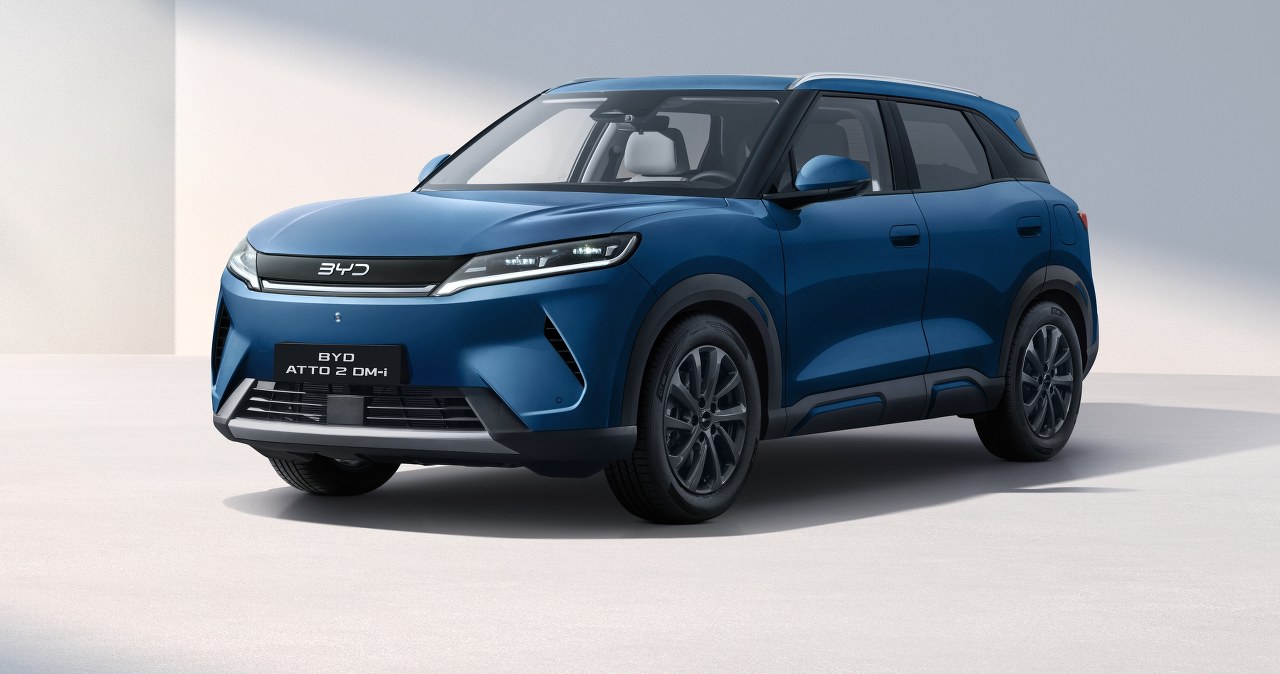Nowy tani SUV z Chin wjeżdża do Polski. BYD Atto 2 ma 1020 km zasięgu