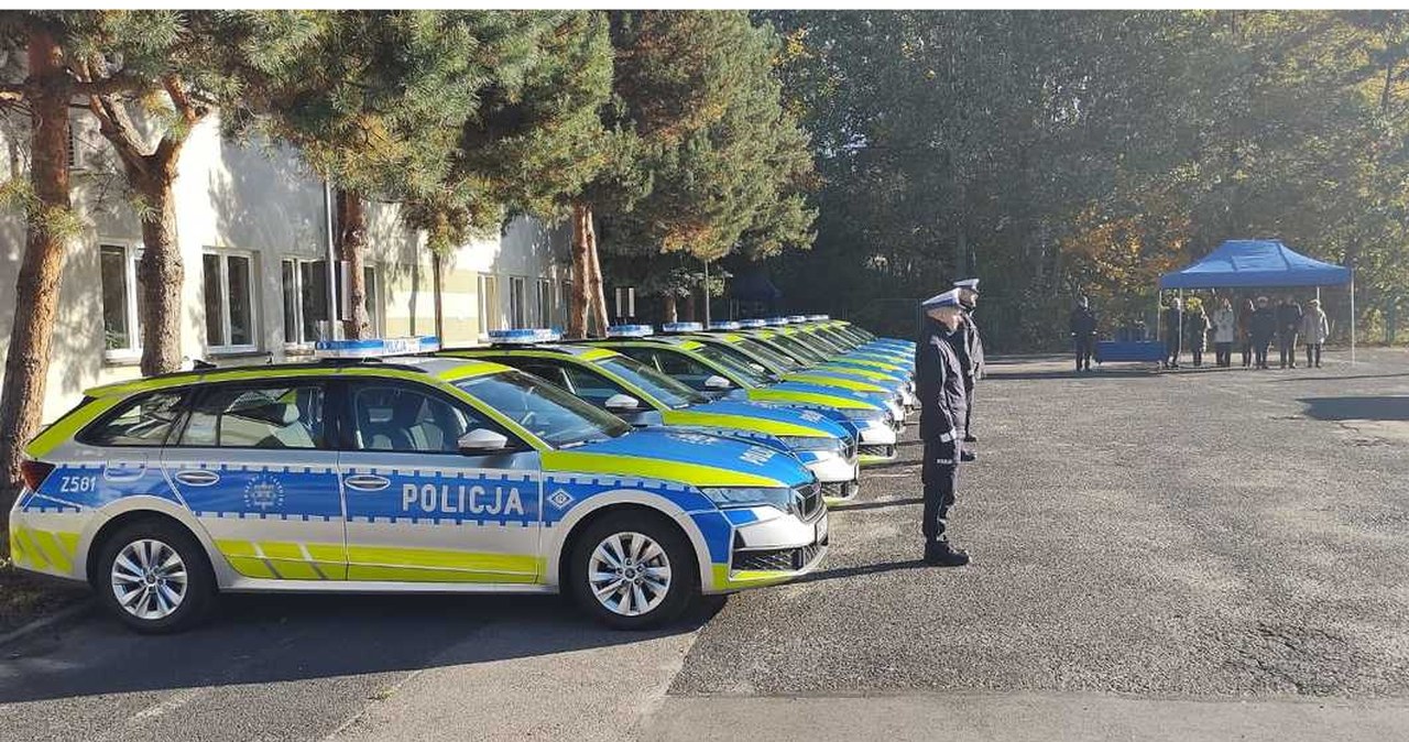 Policja kupiła 260 nowych radiowozów. W weekend wyjadą na ulice