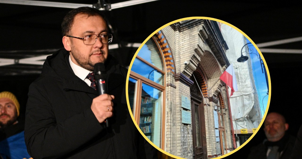 Incydent przed ukraińskim konsulatem. Ambasador pokazał zdjęcie z Przemyśla