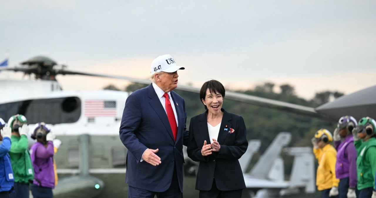 Donald Trump z wizytą w Japonii. "Wygramy każdą wojnę"