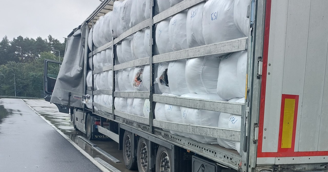 Ciężarówka z Danii wiozła tajemnicze pakunki. Celnicy mocno się zdziwili