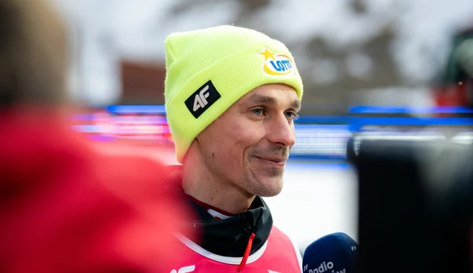 Żyła od razu się pochwalił. Zaskakujące towarzystwo w studiu Eurosportu