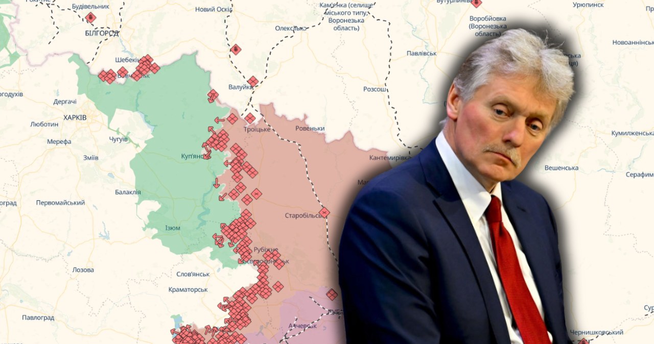 "Słyszymy ich na froncie". Pieskow z zaskakującym oświadczeniem